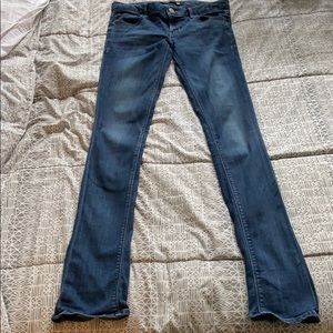 Women’s Express skinny blue jeans (tall)